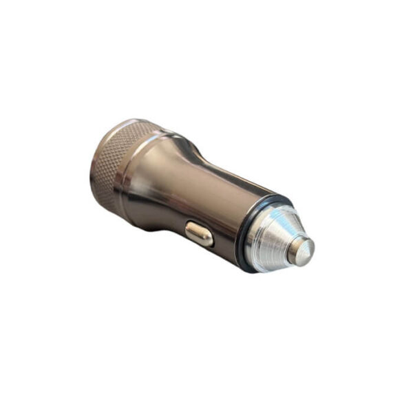 Αντάπτορας φόρτισης αυτοκινήτου 12V με 2 USB + καλώδιο φόρτισης 3 σε 1