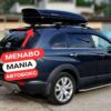 Menabo Mania Μπαγκαζιέρα οροφής 320 L - μαύρη μεταλλική