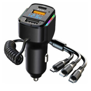 burzo-zaryadno-k4-s-2-usb-porta-i-kabel-IMAGE1.jpg Ταχυφορτιστής αυτοκινήτου K4 με 2 USB και καλώδιο