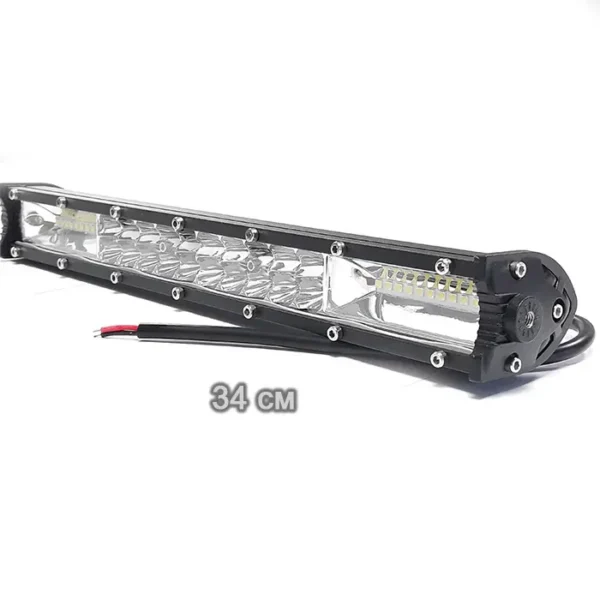 LED Bar αυτοκινήτου 120W 6000K - 34 cm