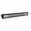 LED Bar αυτοκινήτου 153W - 80 cm