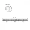 LED Bar αυτοκινήτου 234W 6000K - 90 cm