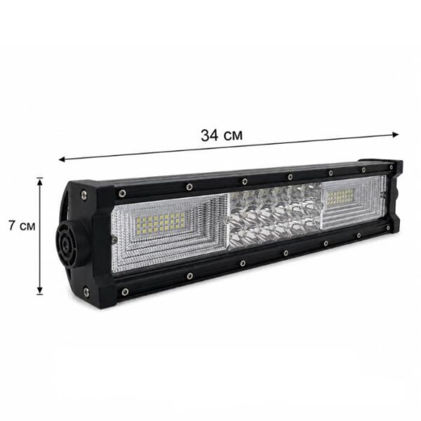 LED Bar αυτοκινήτου 72W - 35 cm