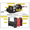 Αερόθερμο πετρελαίου για τροχόσπιτο - 5kW - 12/24/220V