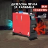 Αερόθερμο πετρελαίου HAWEK - 8kW, 12/24/220V