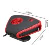 Ηλεκτρικό αερόθερμο αυτοκινήτου 150W με φακό LED