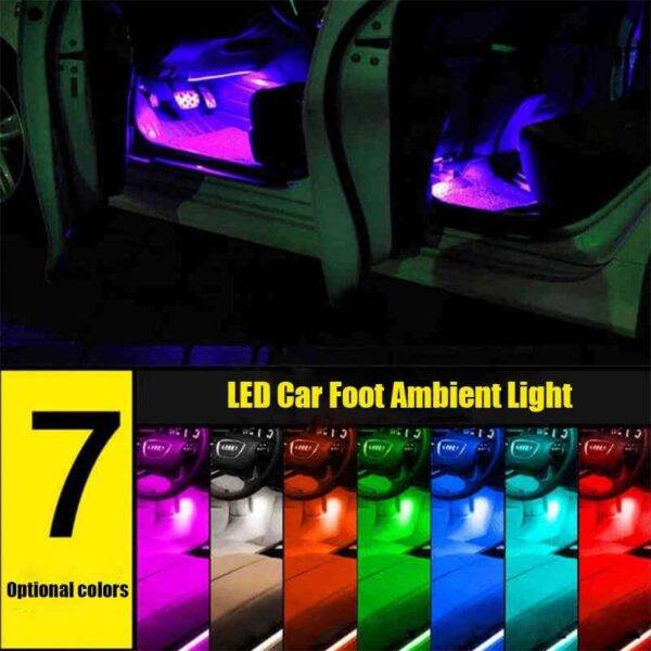 RGB LED ταινίες εσωτερικού φωτισμού αυτοκινήτου