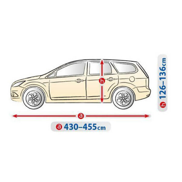 Kegel κάλυμμα hatchback / station wagon - 455cm