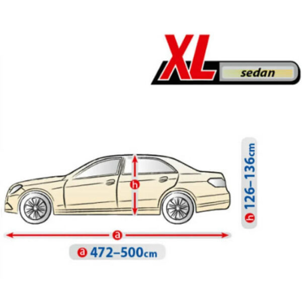 Kegel κάλυμμα sedan - 500cm