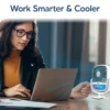 Φορητός αερόψυκτης Arctic Cool Clamp με κλιπ και υγραντήρα