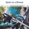 Φορητός αερόψυκτης Arctic Cool Clamp με κλιπ και υγραντήρα