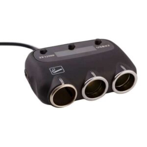 razklonitel-za-zapalka-s-3-gnezda-i-2-usb-porta-IMAGE1.jpg Διακλαδωτής αναπτήρα αυτοκινήτου με 3 υποδοχές και 2 θύρες USB
