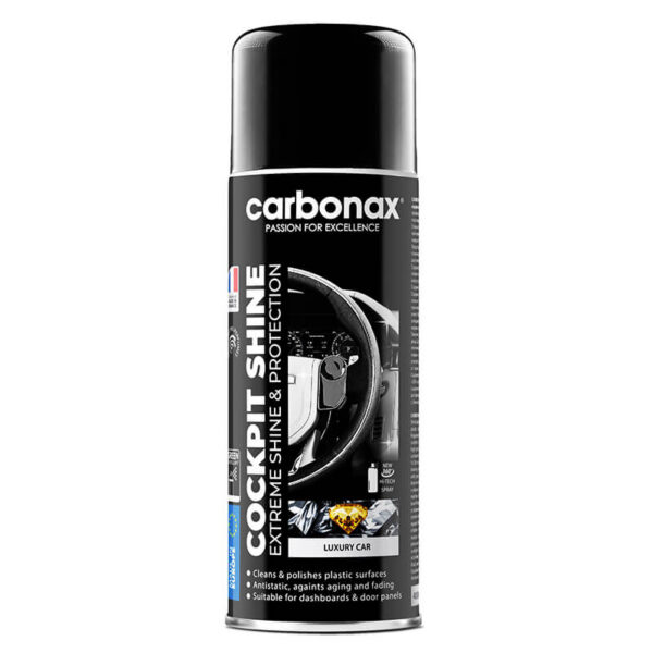 Σπρέι γυαλίσματος ταμπλό Carbonax 400ml - Luxury