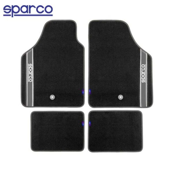 Σετ universal πατάκια μοκέτας Sparco με γκρι λεπτομέρειες