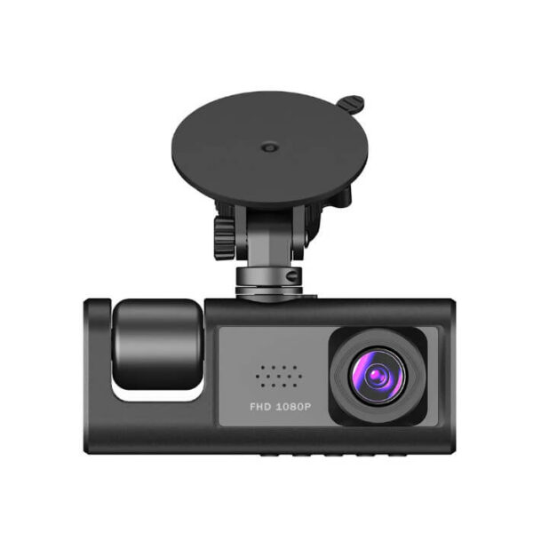 Dash cam με 2 κάμερες, οθόνη και Wi-Fi