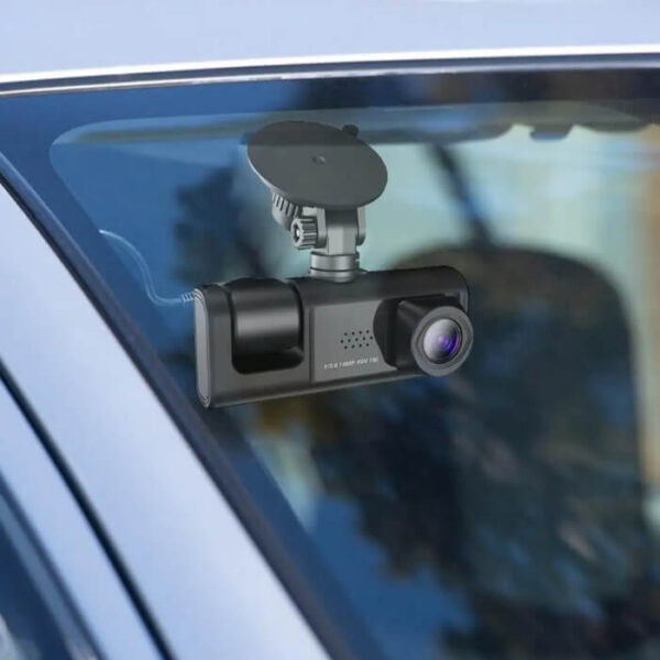 Dash cam με 2 κάμερες, οθόνη και Wi-Fi
