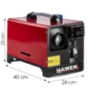 Αερόθερμο πετρελαίου HAWEK - 8kW, 12/24/220V
