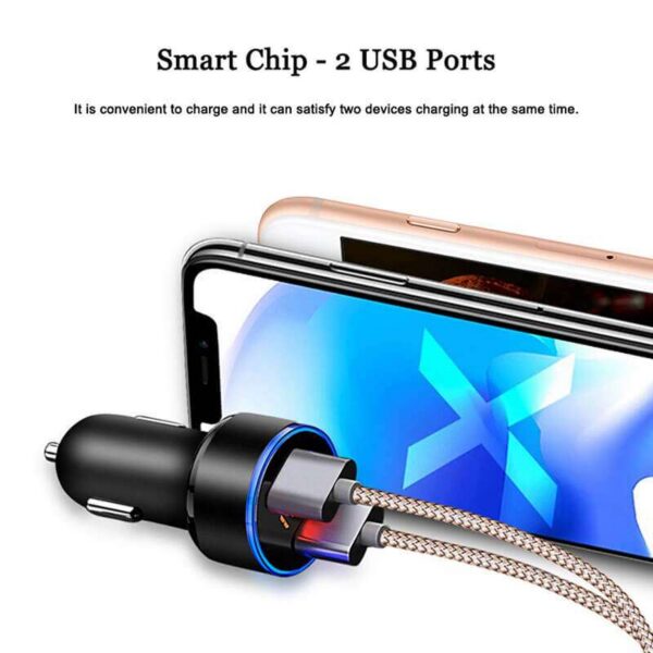 zarqdno-za-kola-s-2-usb-vhoda-IMAGE3.jpg Φορτιστής αναπτήρα αυτοκινήτου με 2 USB και βολτόμετρο