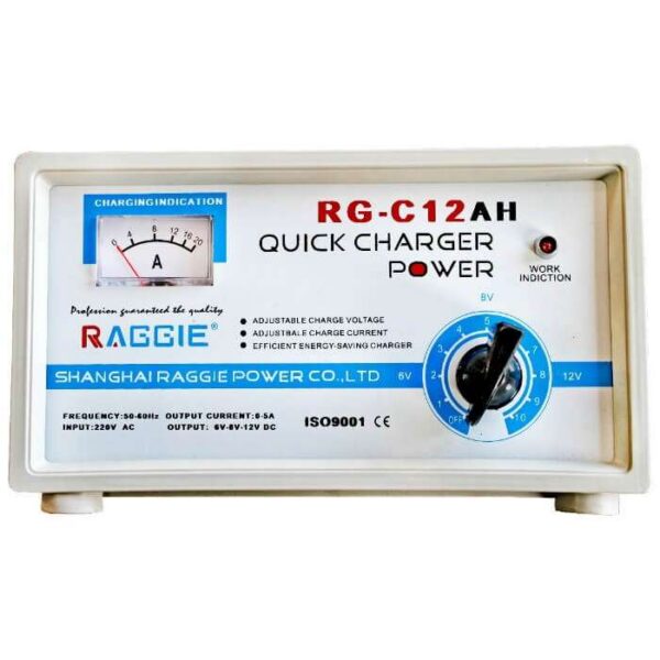 Φορτιστής μπαταρίας 12A - 6V & 12V