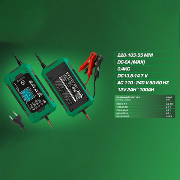 zaryadno-za-akumulator-rockforce-6a-12v-IMAGE3.jpg Φορτιστής μπαταρίας ROCKFORCE 6A - 12V